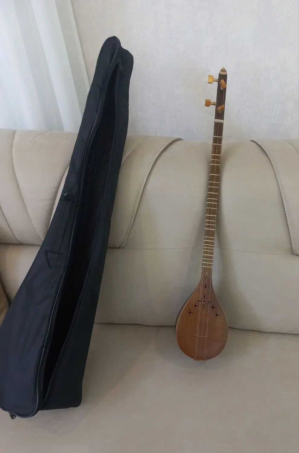 سه تار|سازهای سنتی|قزوین, |دیوار