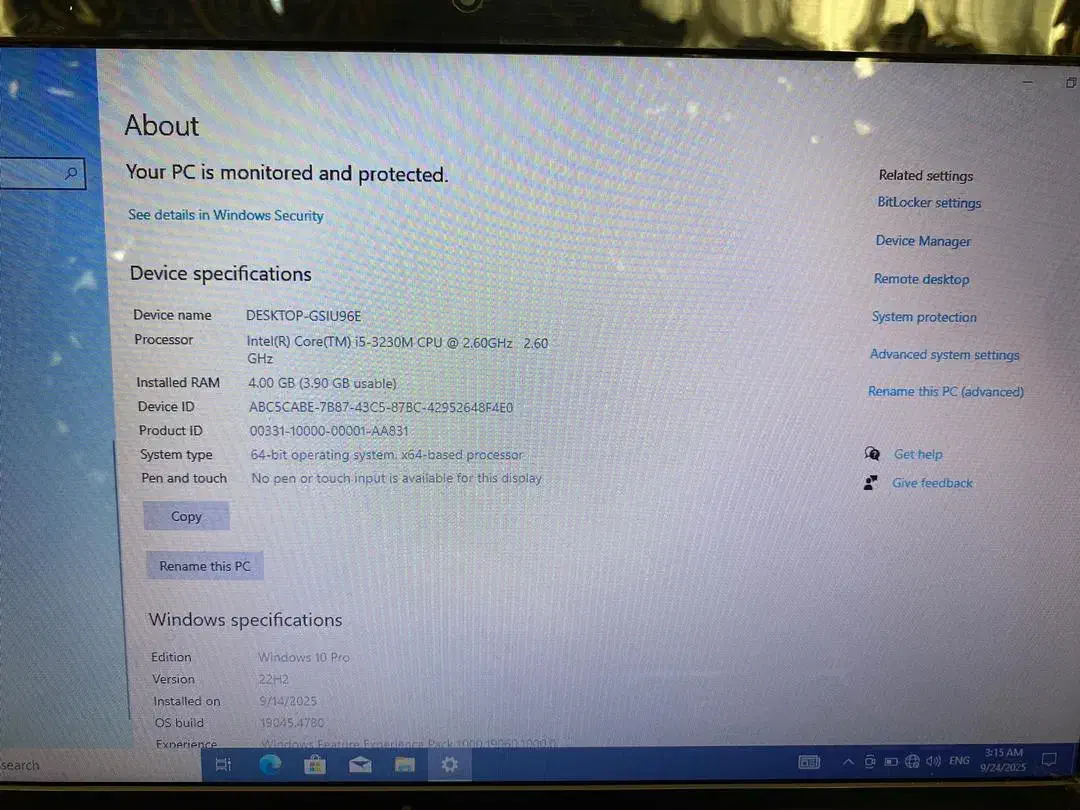 لپ‌تاپ Lenovo  پردازنده Core i5 هارد SSD|رایانه همراه|تبریز, |دیوار