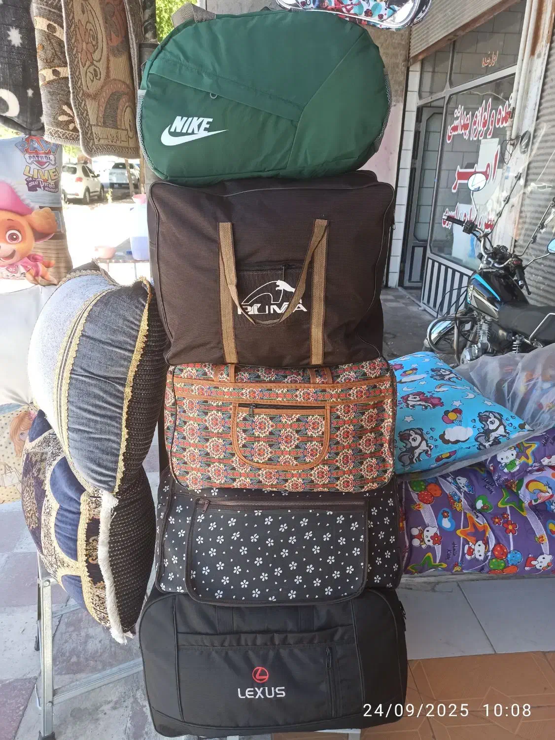 کیف مدرسه جارختخواب کوله پشتی ساک ورزشی  پیچانه|کیف، کفش، کمربند|کازرون, |دیوار