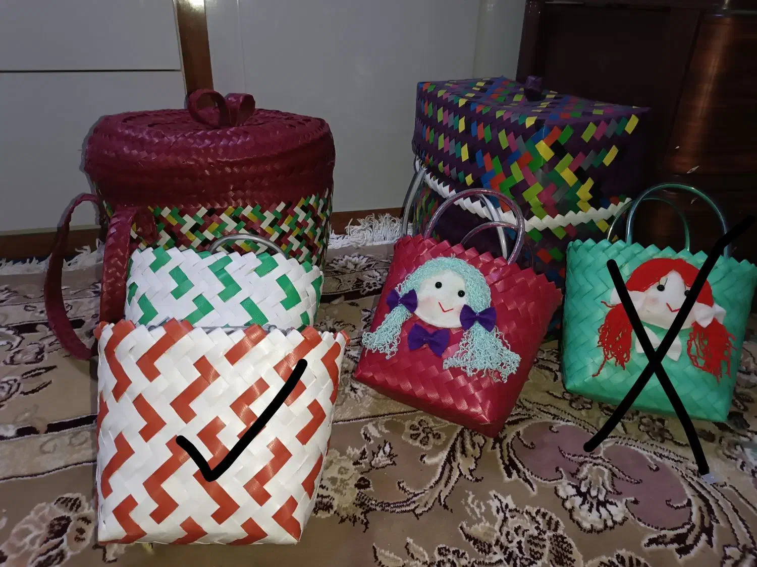 ساک درب دار|صنایع دستی و سایر لوازم تزئینی|زابل, |دیوار