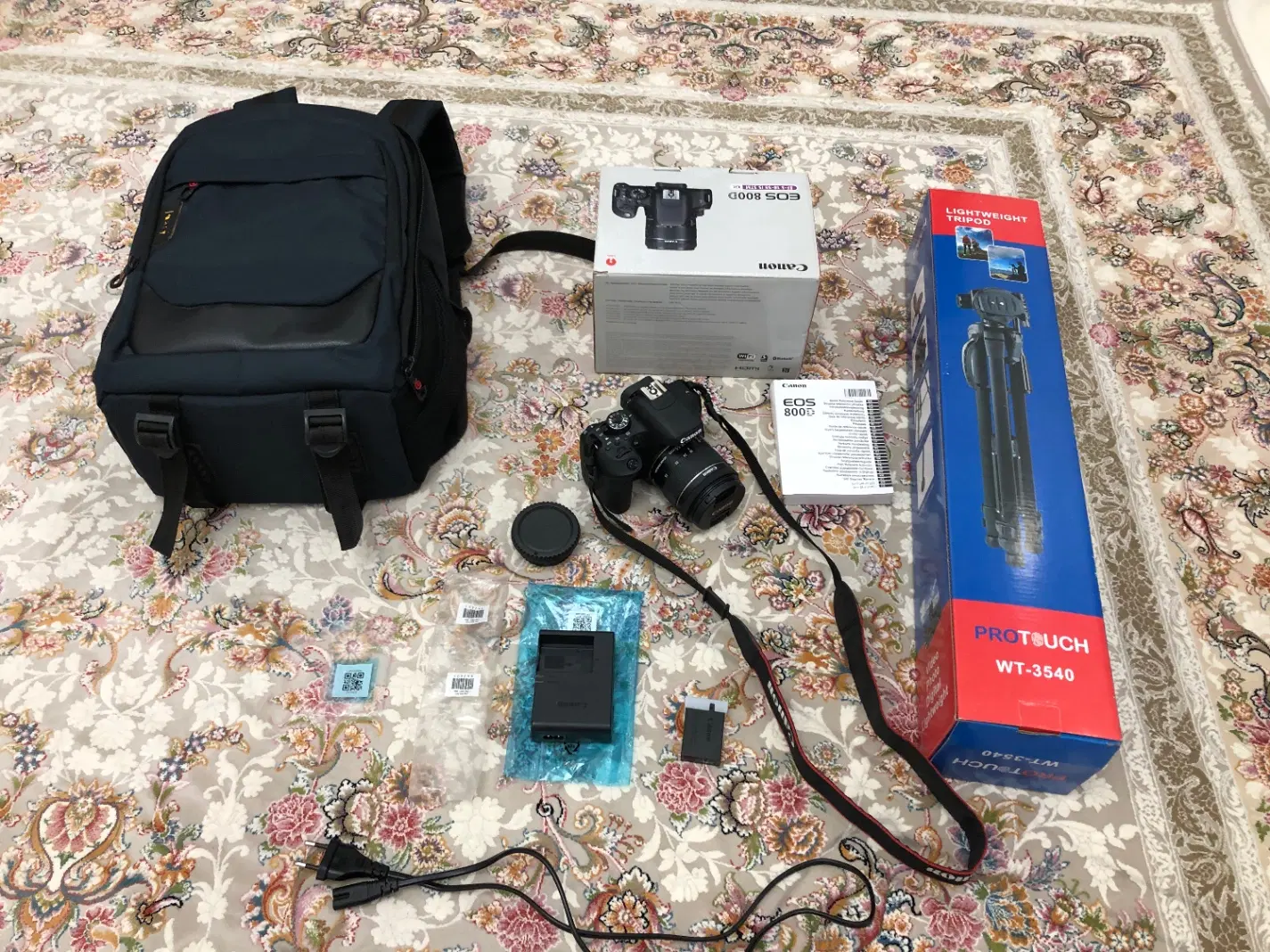 Canon 800D|دوربین عکاسی و فیلم‌برداری|گلستان (تهران), |دیوار