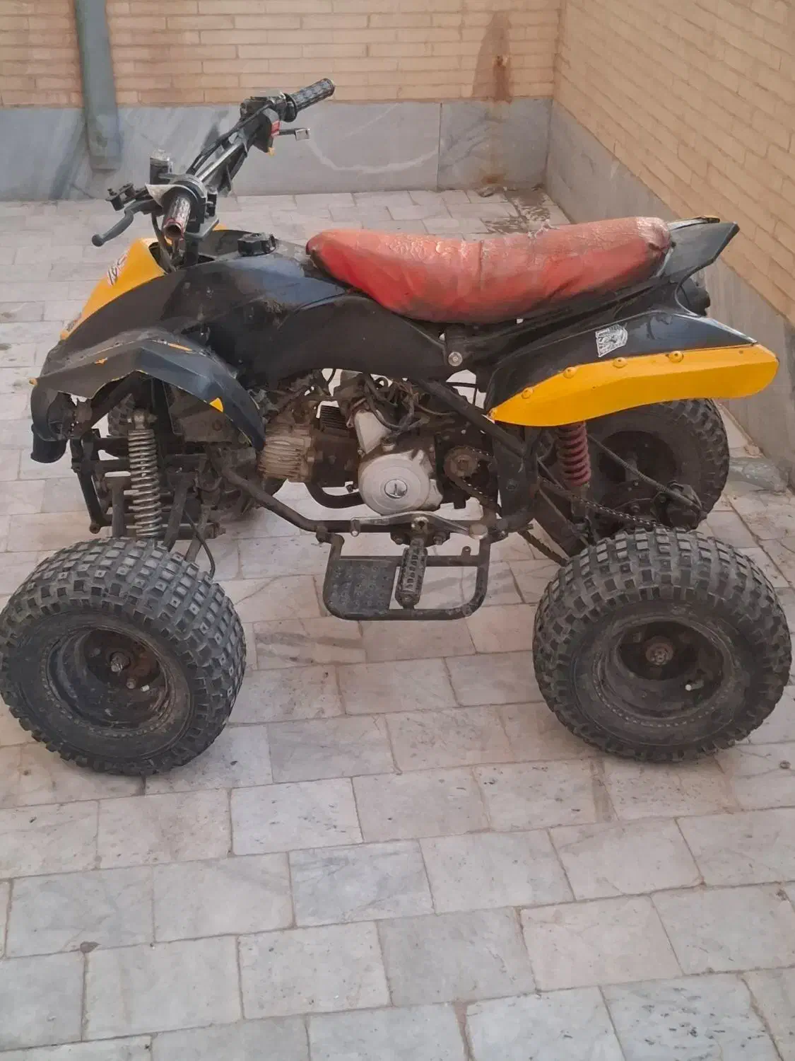 موتور چهارچرخ 110سی سی|موتورسیکلت|کشکوئیه, |دیوار