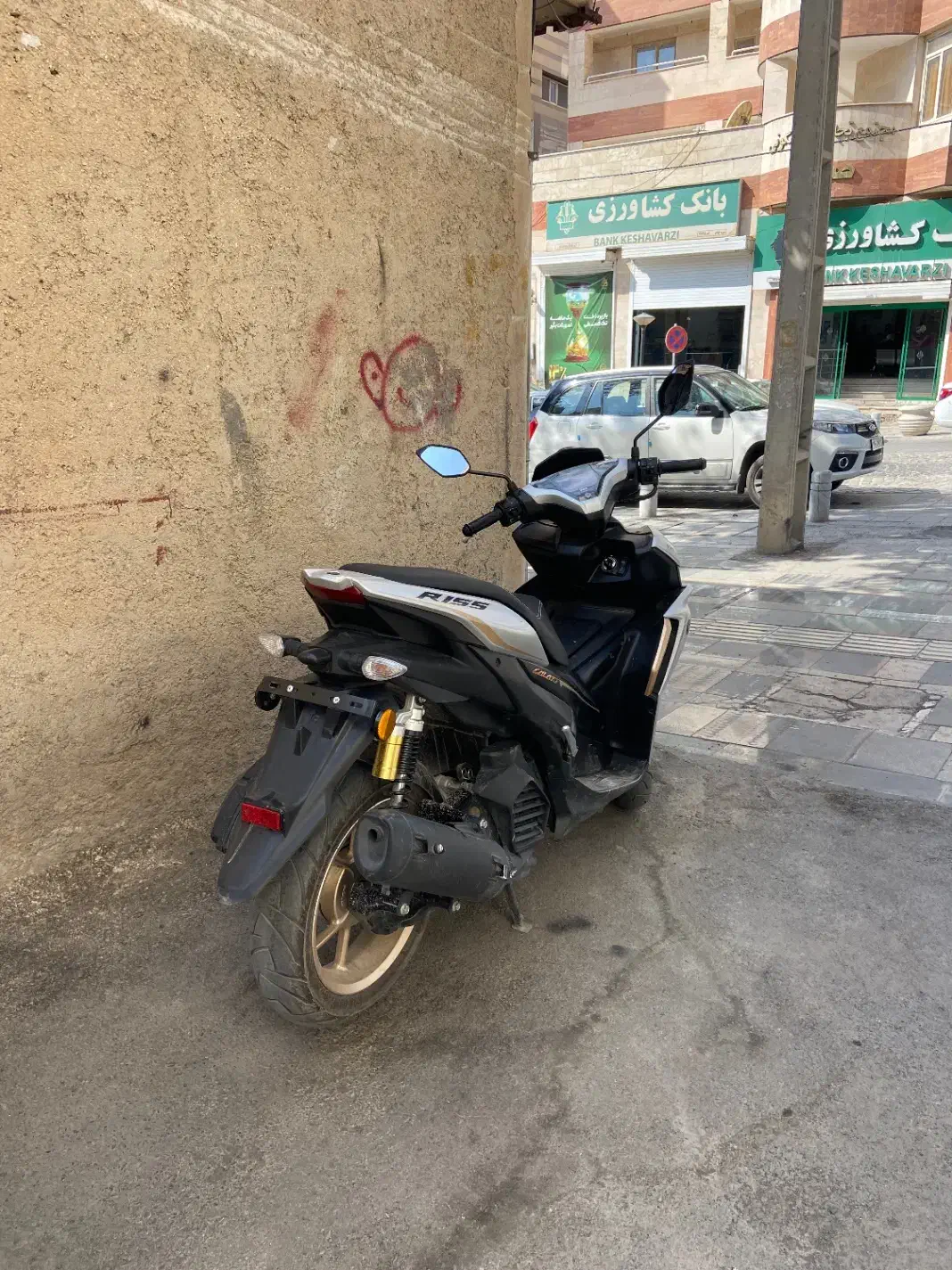 آیروکس 155 هواخنک|موتورسیکلت|ایلام, |دیوار