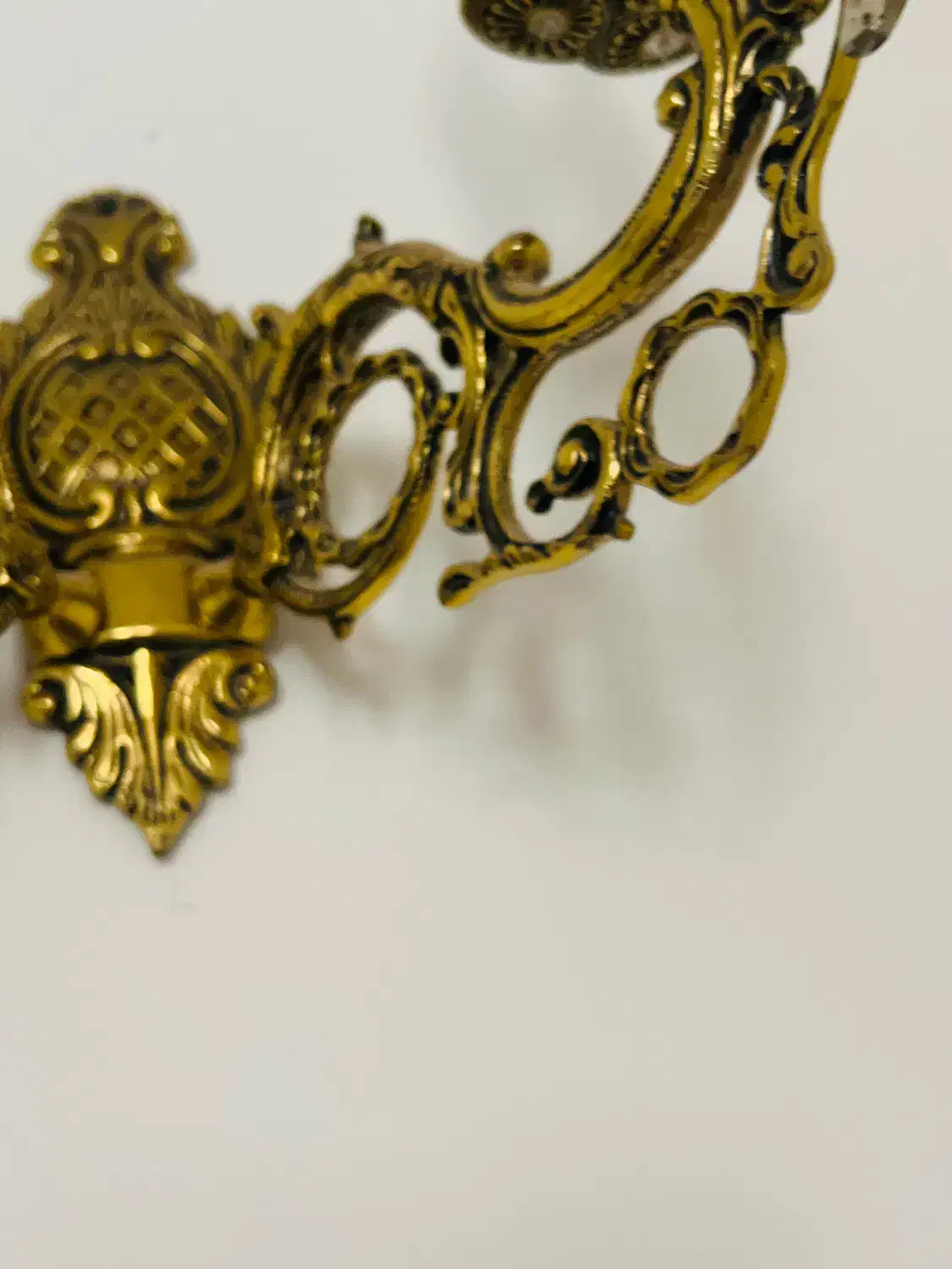 دیوار کوب برنز|لوستر و چراغ آویز|قم, چهل درخت|دیوار