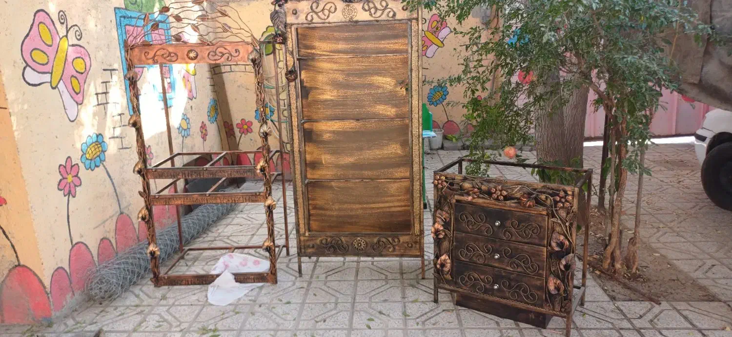 بوفه دراور و میز تلویزیون|بوفه، ویترین، کنسول|شیروان (خراسان), |دیوار