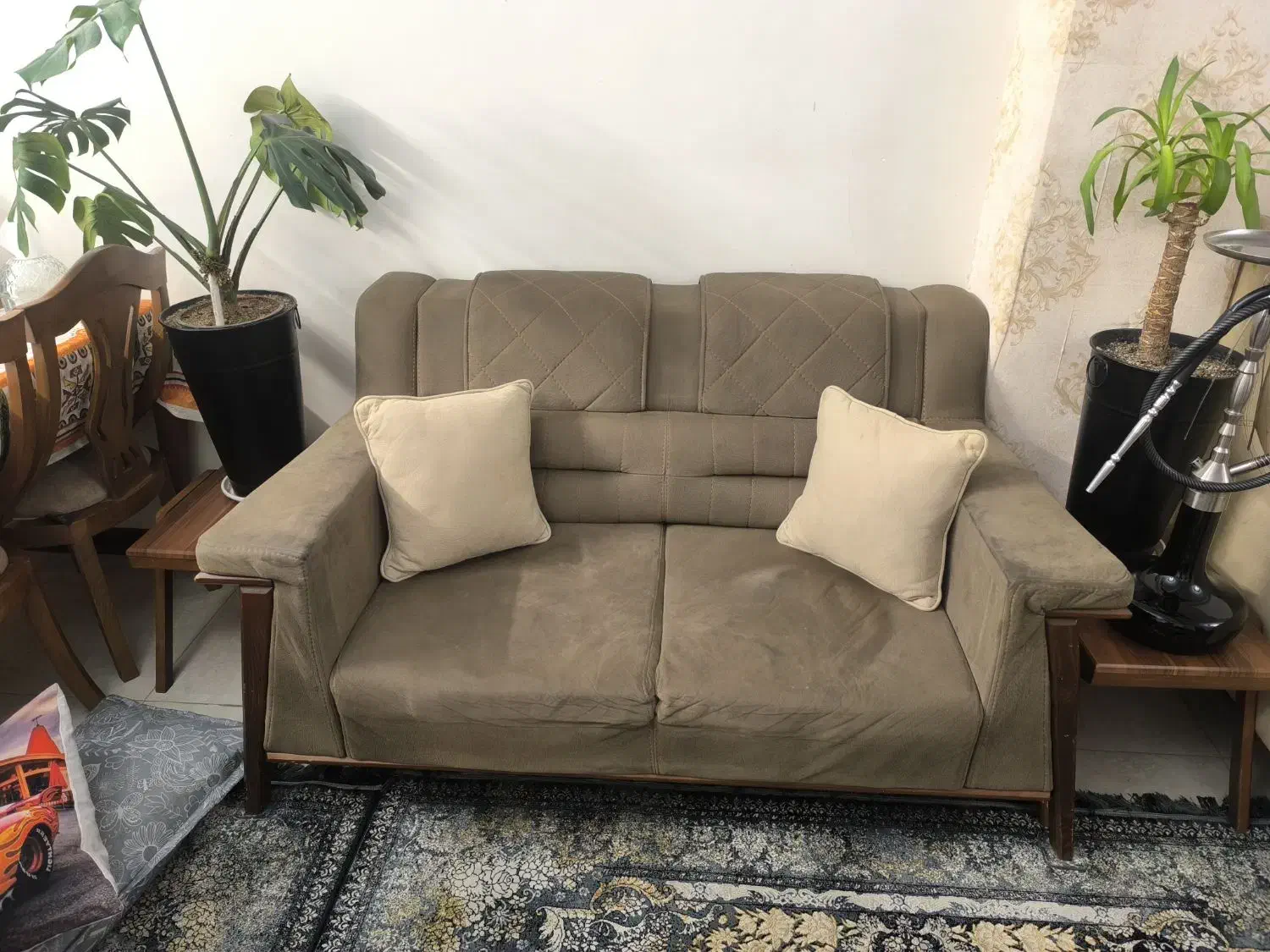 مبل راحتی وجلو مبلی7نفره|مبلمان خانگی و میز عسلی|تهران, زرکش|دیوار