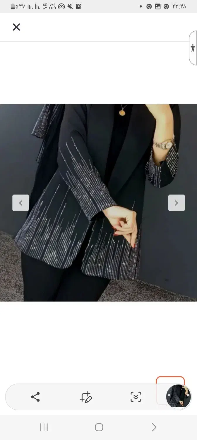 کت مجلسی مشکی نو وتمیز|لباس|خرم‌آباد, |دیوار