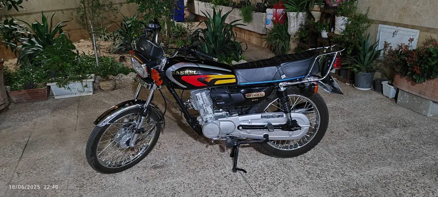 موتور سیکلت ۱۲۵ باسل|موتورسیکلت|شیراز, شهرک مفتح|دیوار