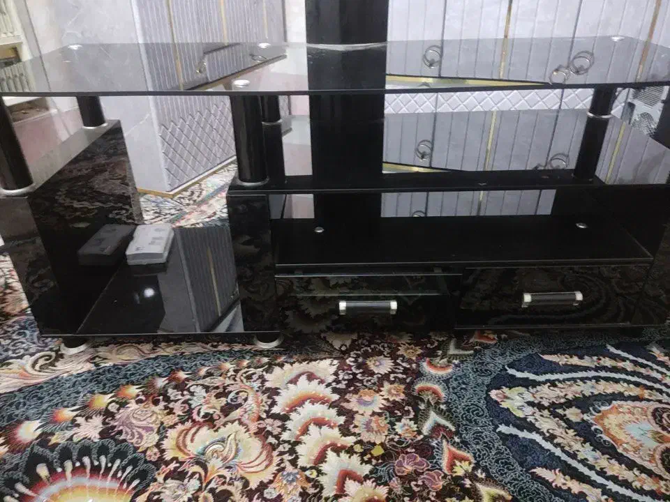 جا تلویزیونی کمد دار شیشه ای|میز تلویزیون|بندرعباس, |دیوار