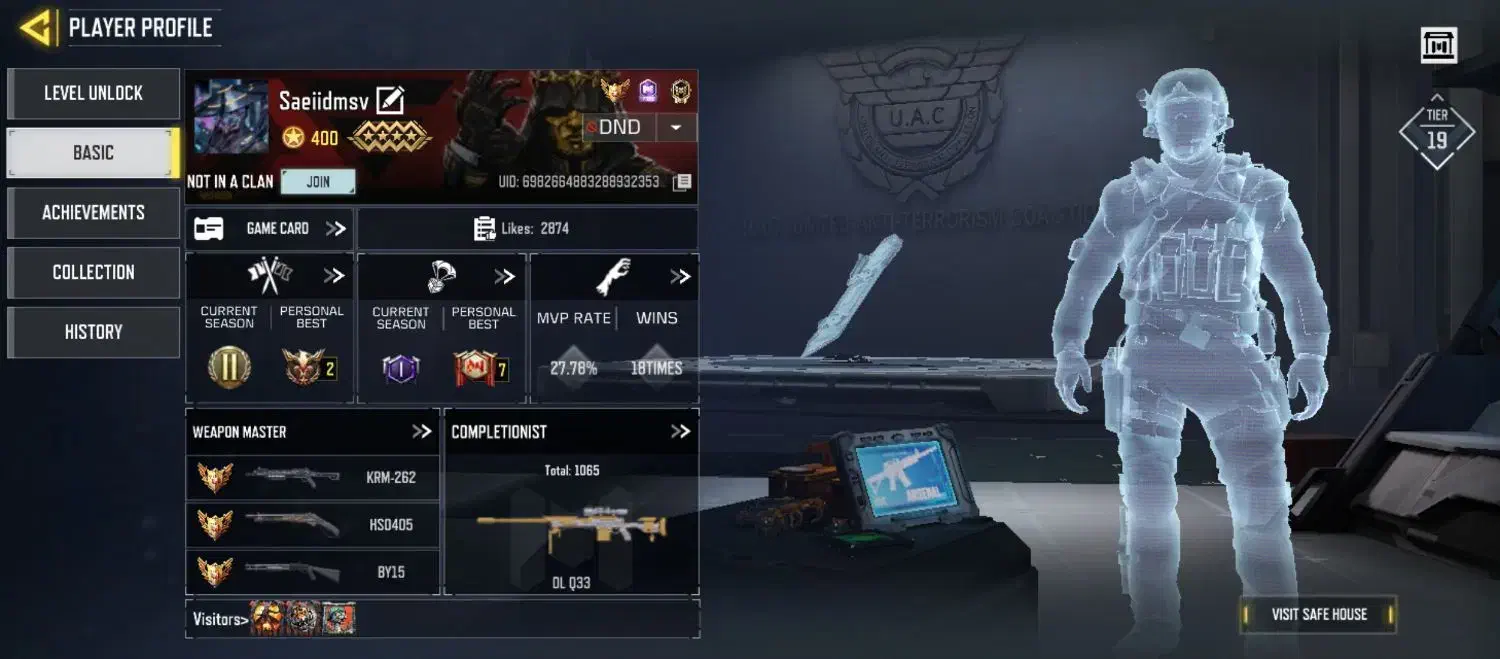 یک عدد اکانت کالاف دیوتی پول لازمم اکانت لول ۴۰۰|کنسول، بازی ویدئویی و آنلاین|تهران, پیکان شهر|دیوار