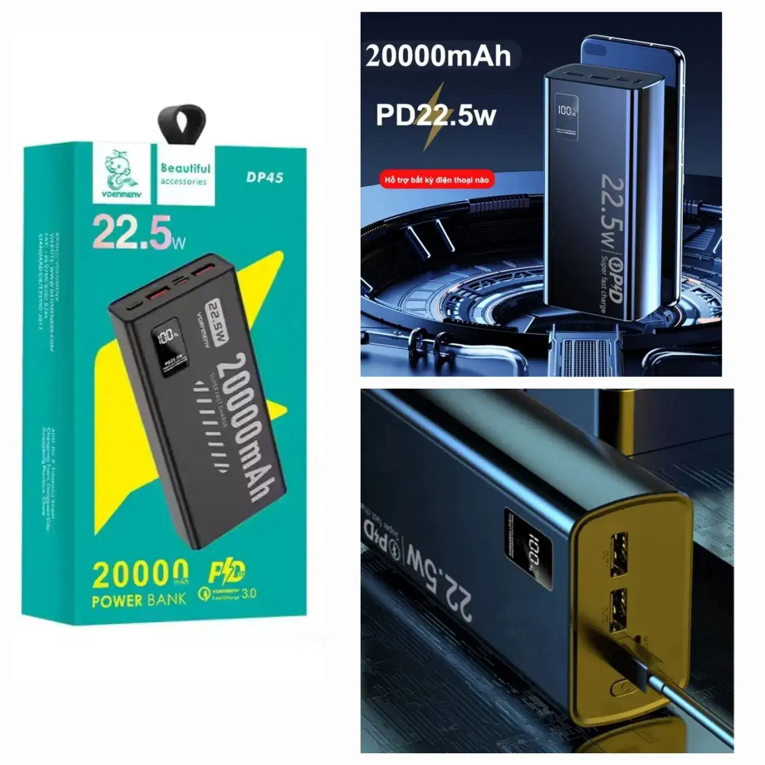 آف ویژه روز زن پاوربانک فست شارژ اورجینال ۲۰ هزار|لوازم جانبی موبایل و تبلت|شیراز, تحویلی|دیوار