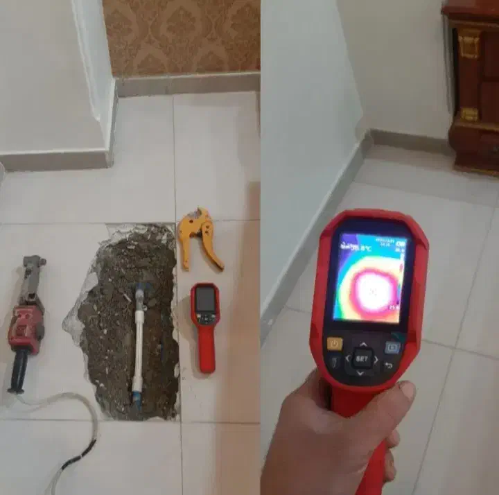 تاسیسات تشخیص ترکیدگی رفع نم با دستگاه تصویری|خدمات پیشه و مهارت|پردیس, فاز ۸|دیوار