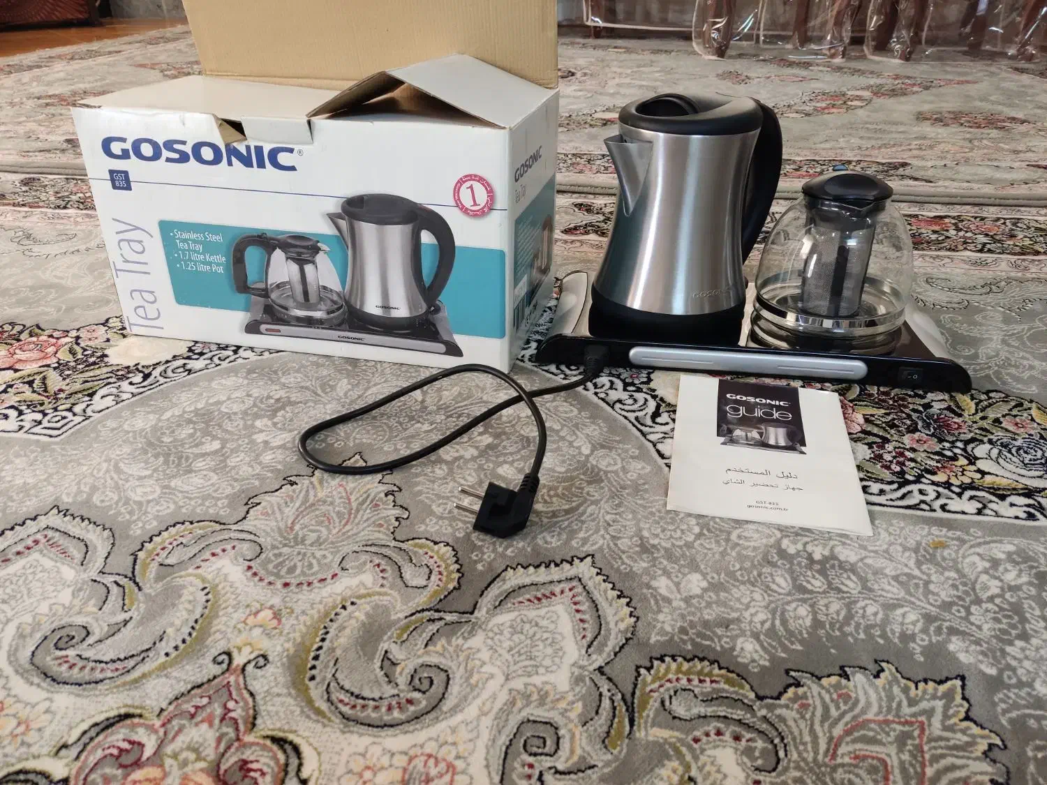 چای ساز گوسونیک GOSOINC|سماور، چای‌ساز، قهوه‌ساز|گلبهار, شهر جدید گلبهار|دیوار