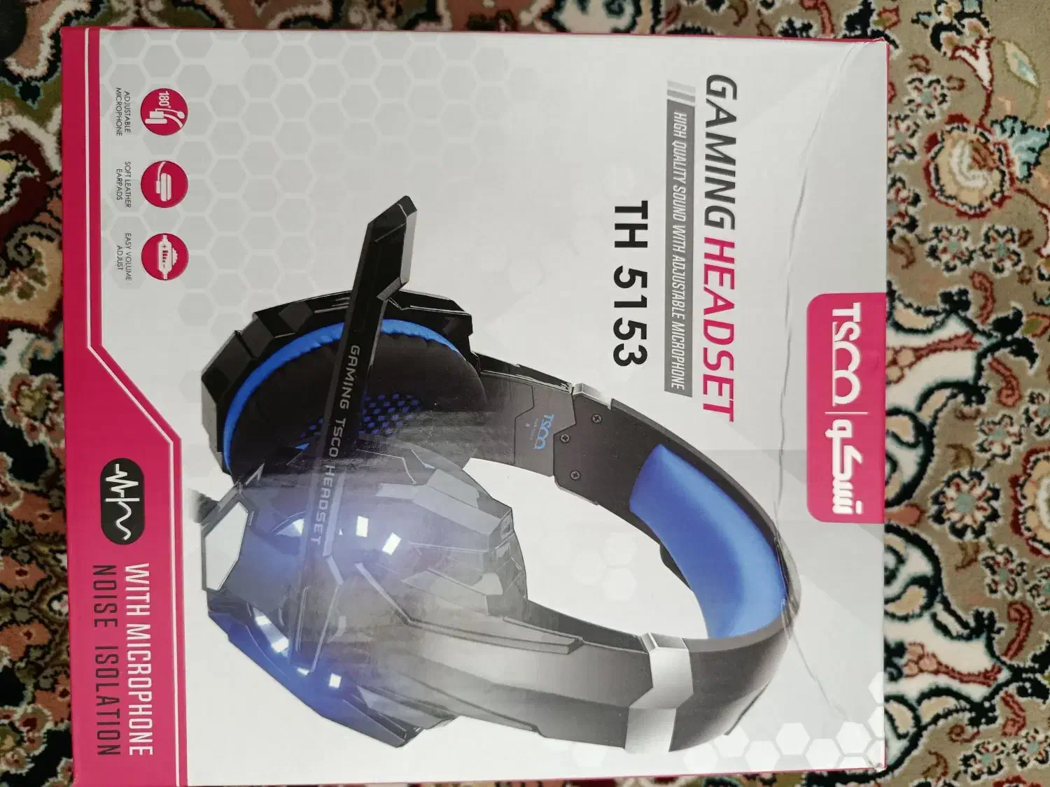 هدست گیمینگ th 5153|قطعات و لوازم جانبی رایانه|قم, شاه ابراهیم|دیوار