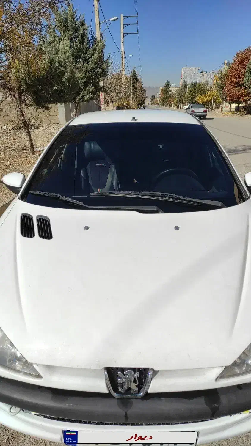 پژو ۲۰۶ تیپ ۵ مدل ۹۳|خودرو سواری و وانت|یاسوج, |دیوار