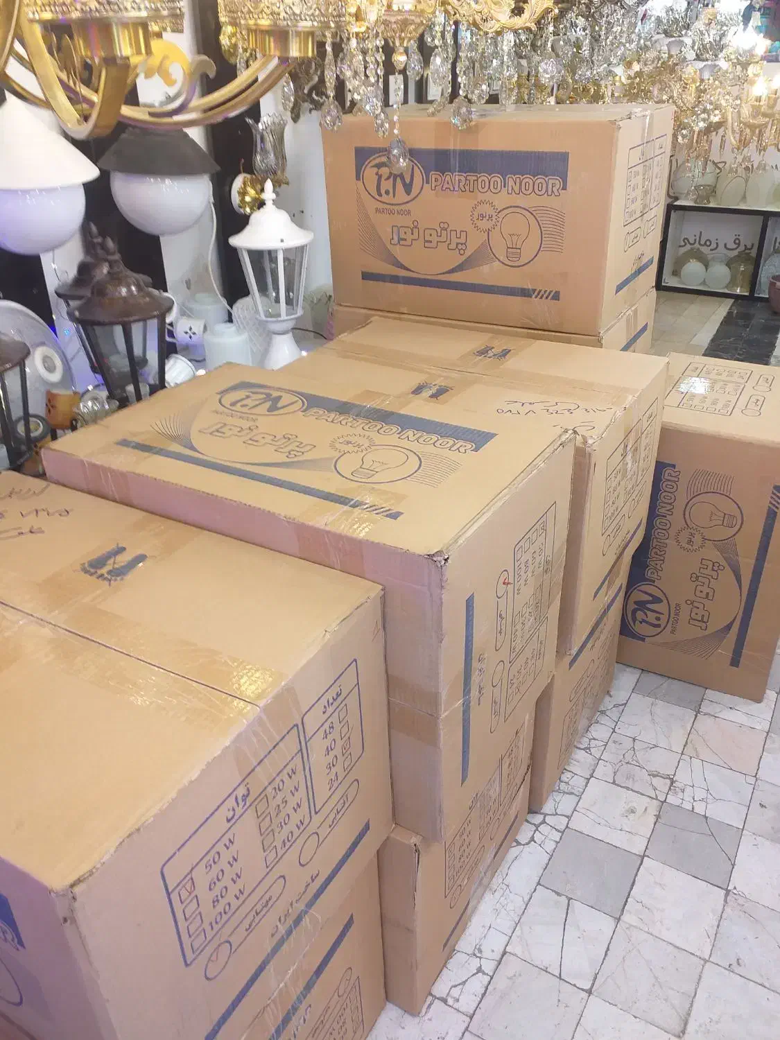 حراج لامپهای فوق کم مصرف ال ای دی|لامپ و چراغ|اردبیل, |دیوار