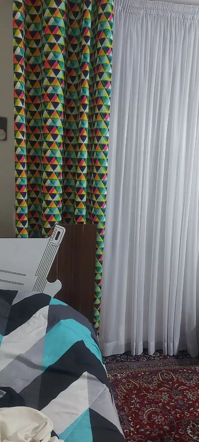 پرده حریر و پرده پانچ|پرده، رانر، رومیزی|لاهیجان, مهرگان|دیوار