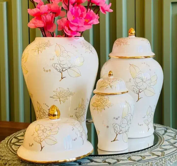 اکسسوری جار بانکه سرامیکی|صنایع دستی و سایر لوازم تزئینی|تهران, مجیدیه|دیوار