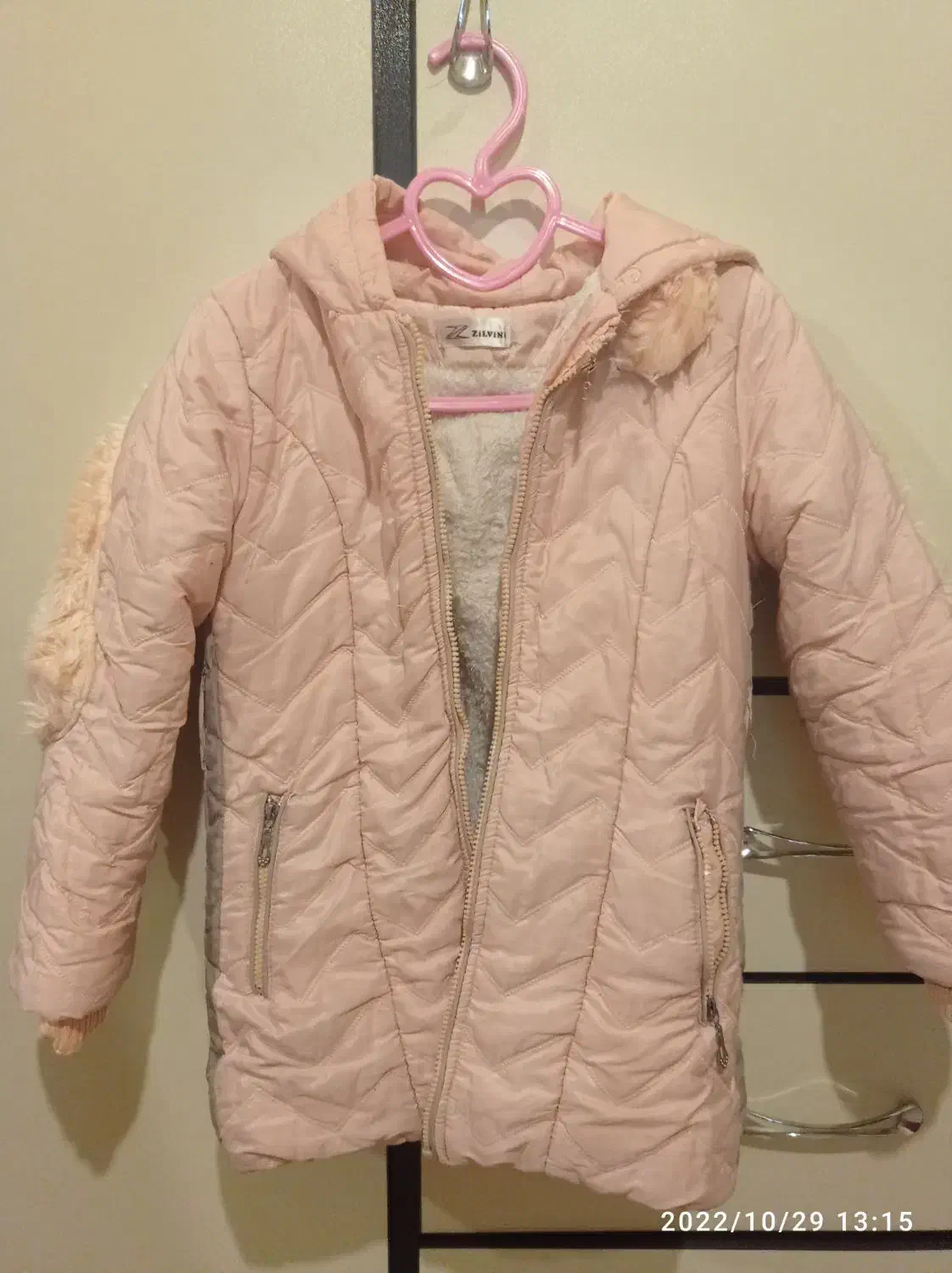 کاپشن دخترانه|کفش و لباس بچه|تنکابن, |دیوار