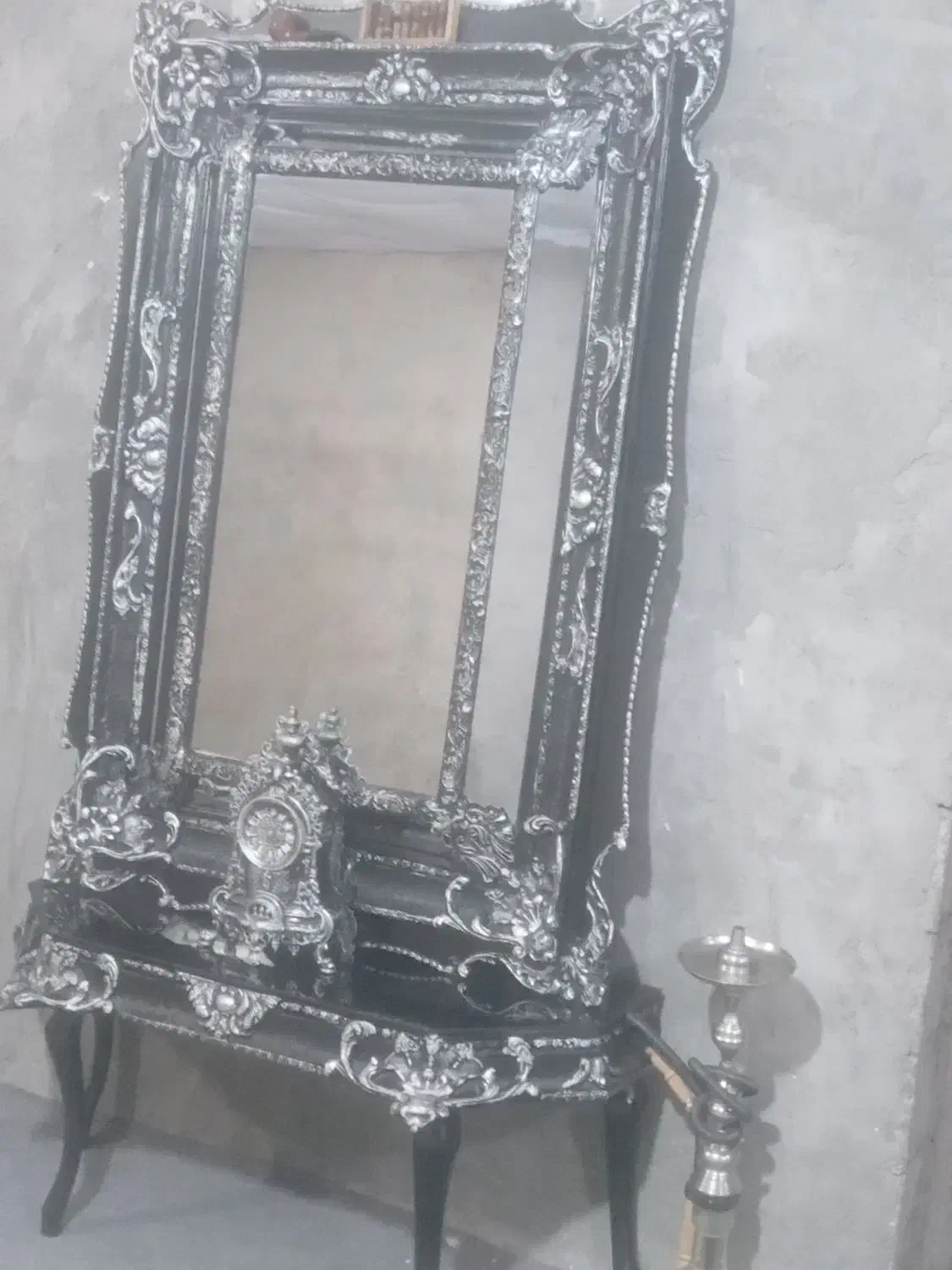 کنسول آینه وشمدون|بوفه، ویترین، کنسول|بندر انزلی, کارآموزی|دیوار