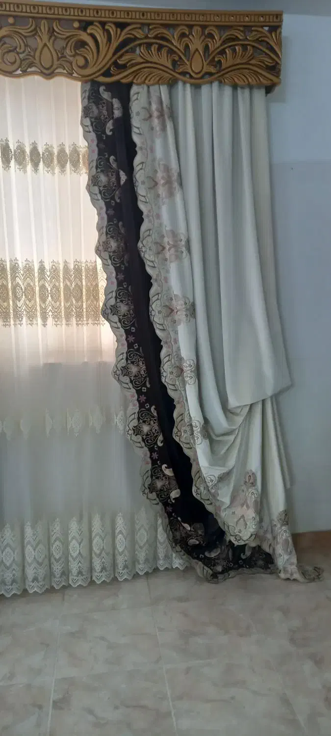 دکور پرده وکتیبه|پرده، رانر، رومیزی|لنگرود, |دیوار