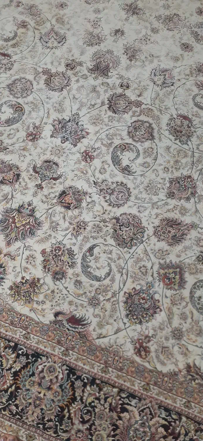 فرش ۱۲۰۰ شانه افشان|فرش|ری, امین آباد|دیوار