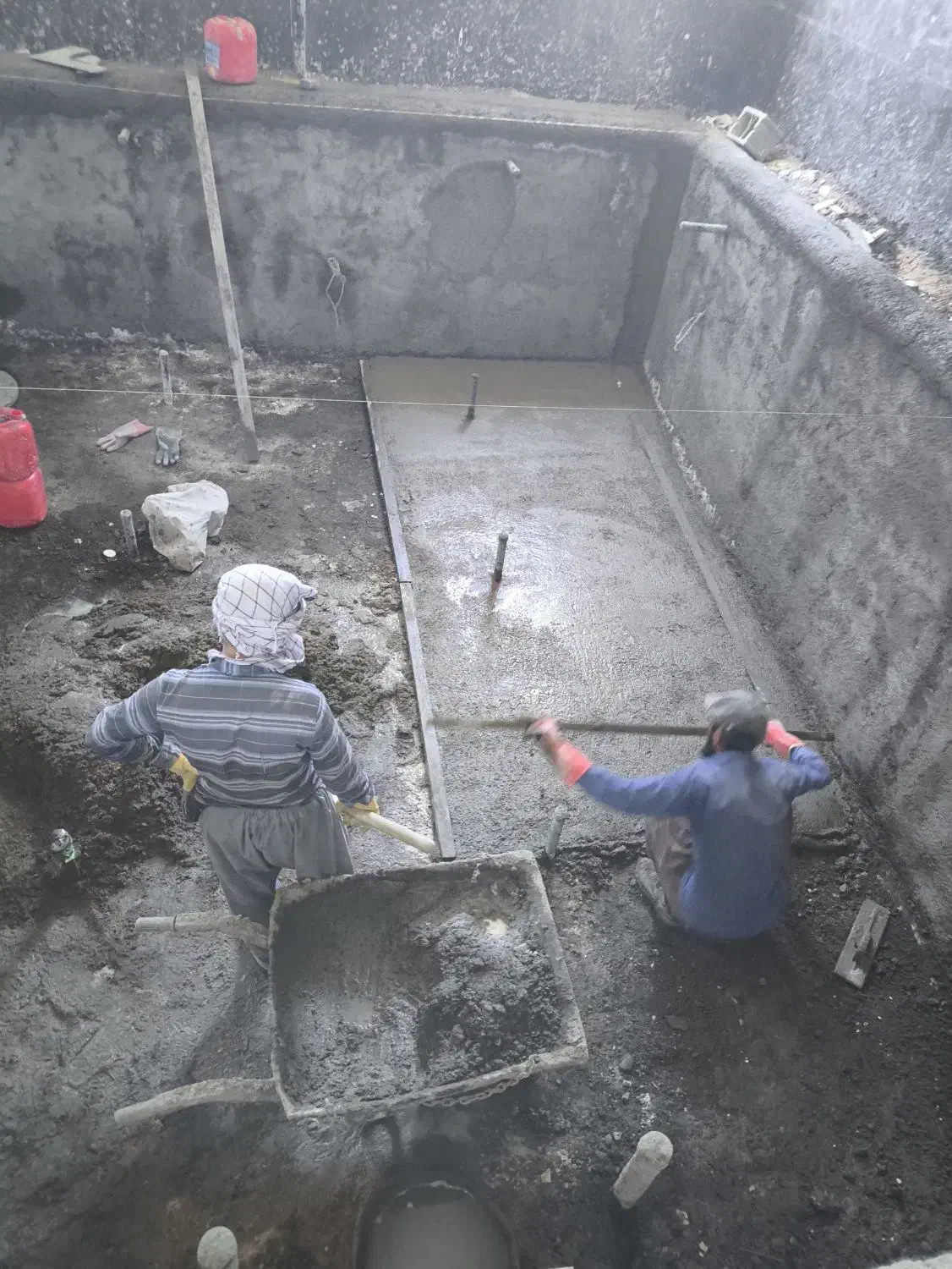 سیمانکاری و نرمه کشی|خدمات پیشه و مهارت|صدرا-فارس, فاز ۱|دیوار