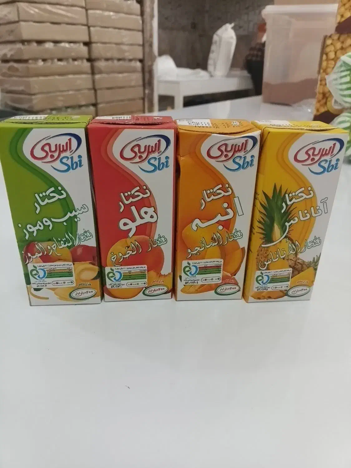 آبمیوه ۲۰۰ میلی اس بی دونه ای ۸۳۰۰|خوردنی و آشامیدنی|قم, نخودی|دیوار