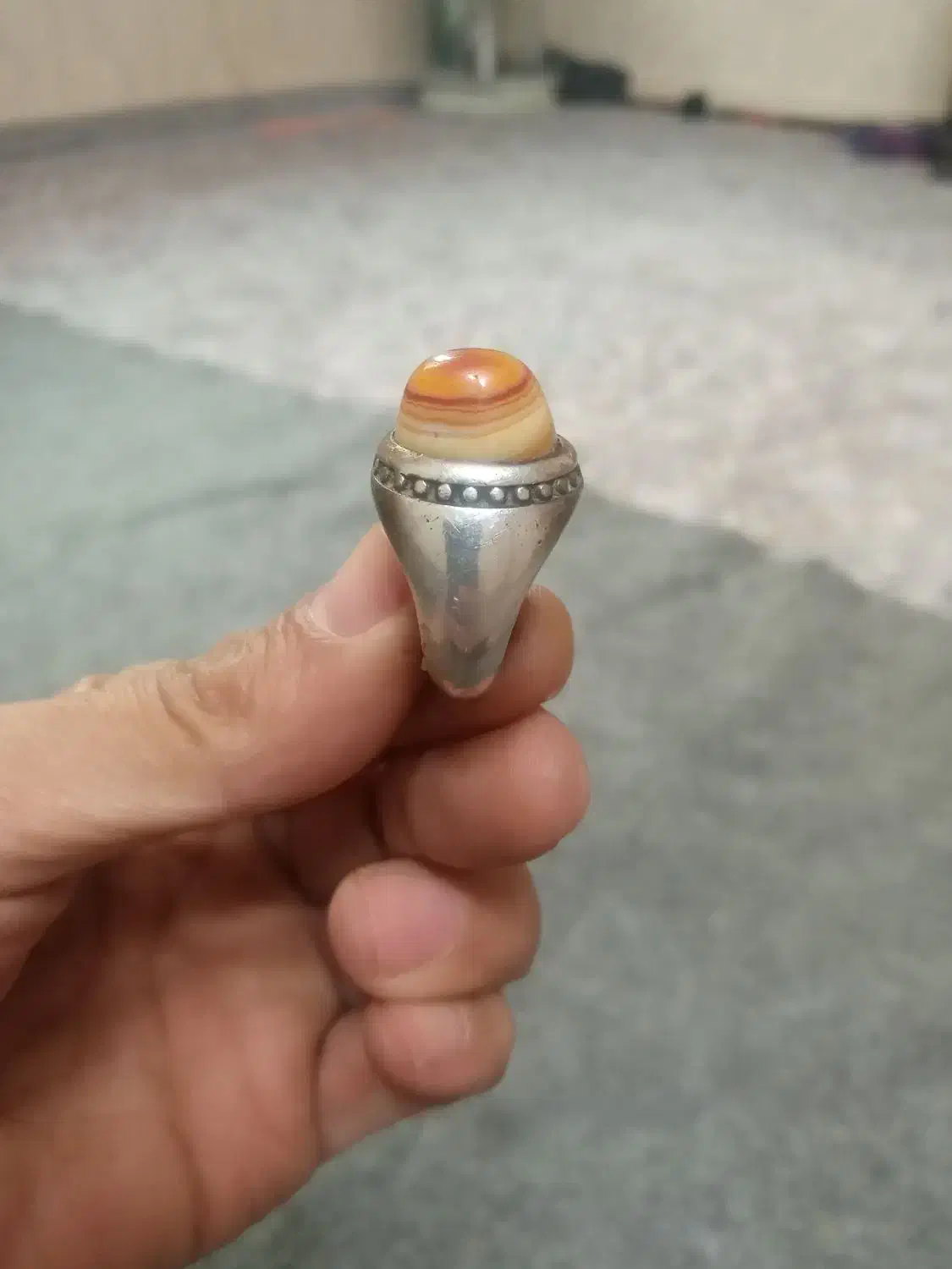 انگشتر نقره بابا غوری  کهنه|جواهرات|چهاردانگه (تهران), |دیوار