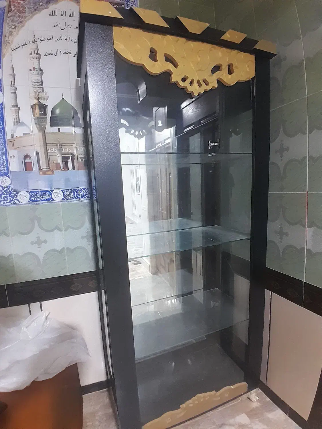 بوفه|بوفه، ویترین، کنسول|باغ ملک, |دیوار