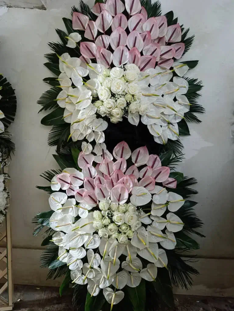 تاج گل ختمی و مناسبتی|خدمات پذیرایی، مراسم|رباطکریم, رباطکریم|دیوار