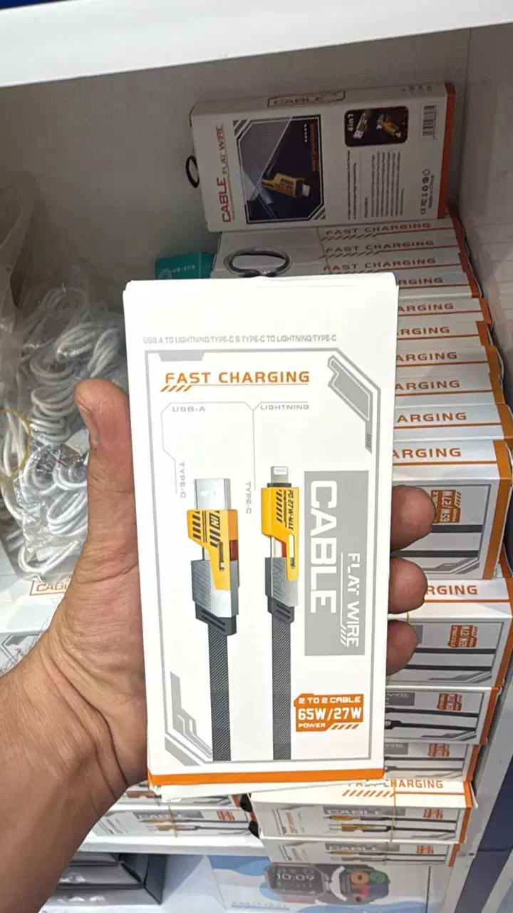 کابل فلت چهار کاره|لوازم جانبی موبایل و تبلت|قم, تکیه آقا سید حسنی|دیوار