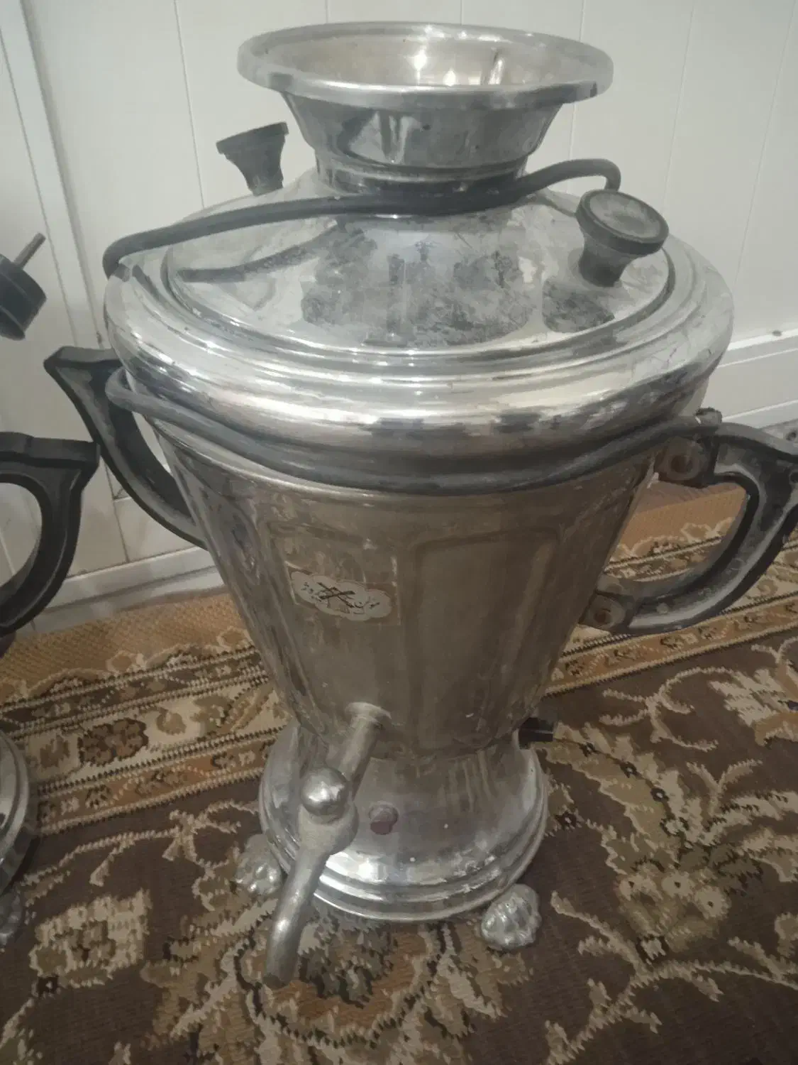 ۲عدد سماور برقی قدیمی .استیل اصل و قدیمی ۵ ملیون|سماور، چای‌ساز، قهوه‌ساز|اصفهان, شاهد|دیوار