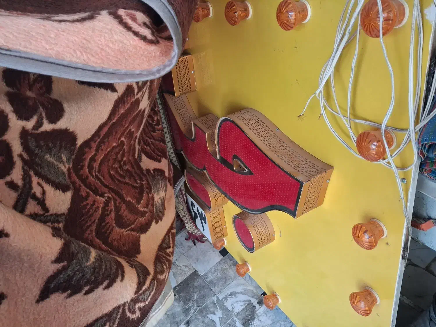 تابلو چنلییوم برجسته جگری|کافیشاپ و رستوران|قم, باجک دو|دیوار