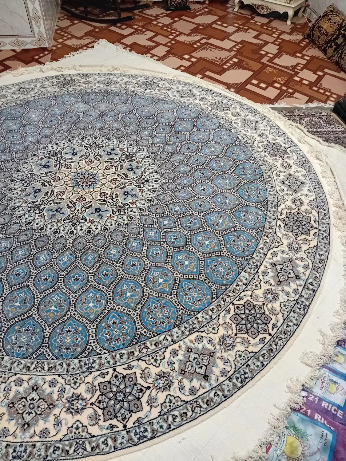 فرش دستبافت|فرش|رودشت (اصفهان), |دیوار