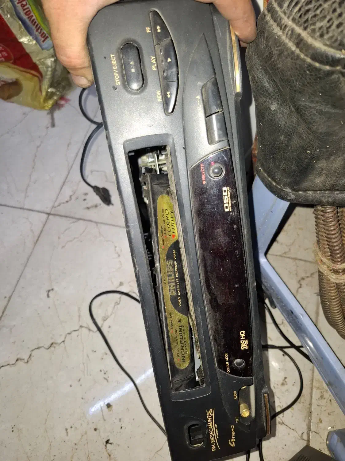 2عدد دستگاه ویدئو قدیمی vhs|پخش‌کننده DVD و ویدیو|تهران, وصفنارد|دیوار