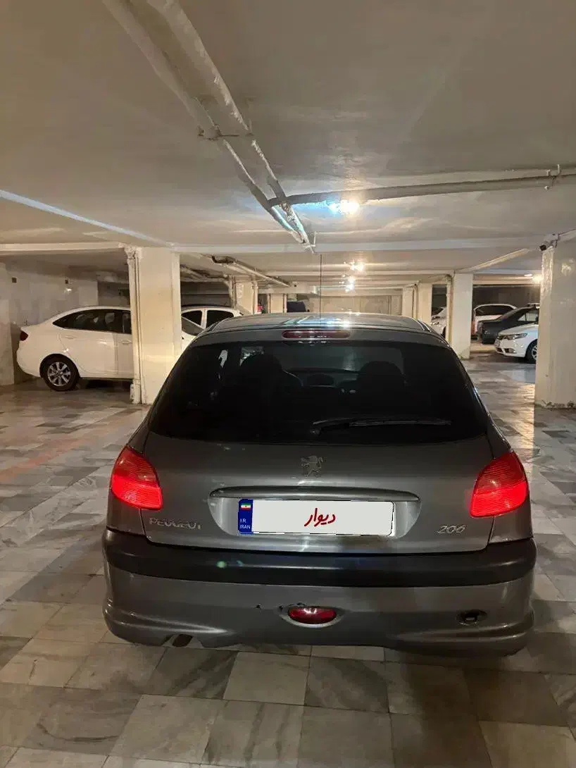 ۲۰۶ تیپ ۵ مدل ۹۰|خودرو سواری و وانت|تهران, صاحبقرانیه|دیوار