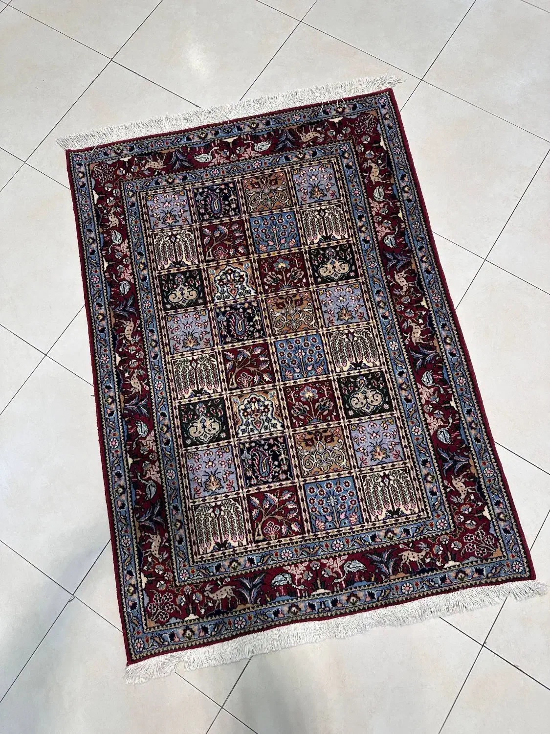 فرش دستباف جفت 1/5متری بیرجند|فرش|مشهد, احمدآباد|دیوار