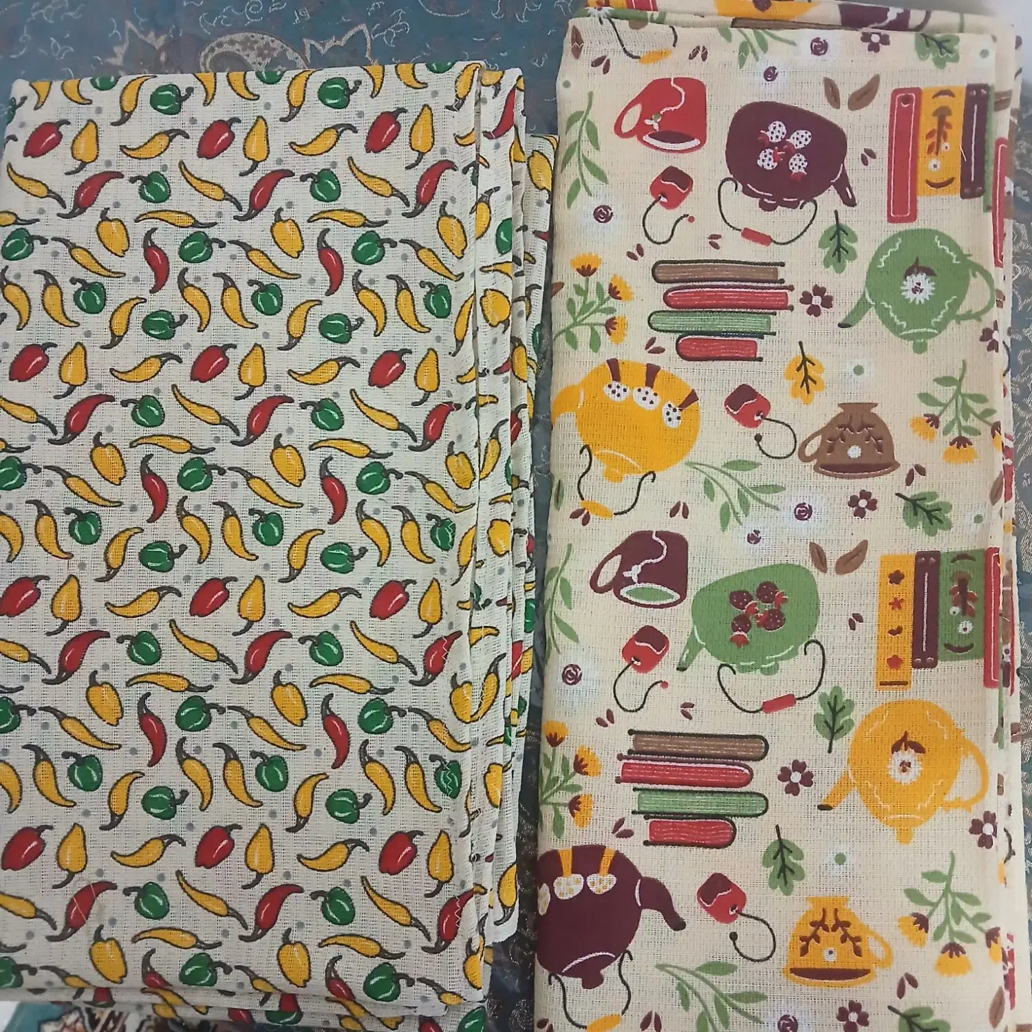 تولیدی سفره پارچه ای نو|سفره، حوله، دستمال آشپزخانه|گرگان, |دیوار