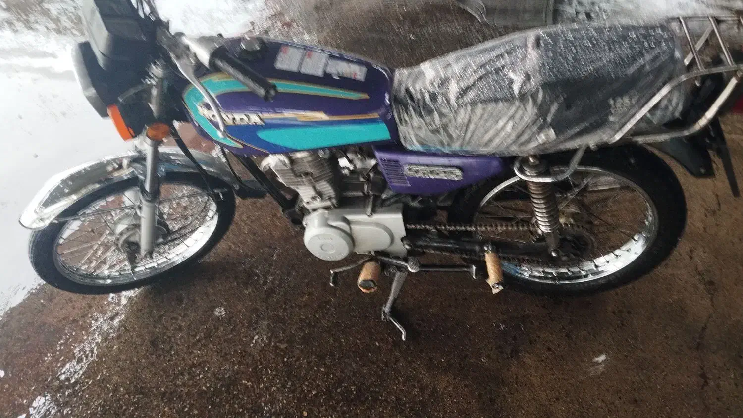 هندا مزایده 95|موتورسیکلت|کهریزک, |دیوار