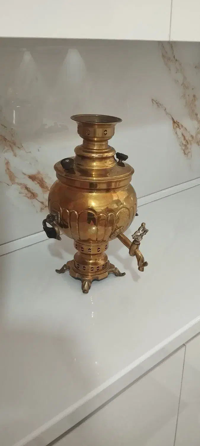 سماور قدیمی|سماور، چای‌ساز، قهوه‌ساز|کرمان, |دیوار