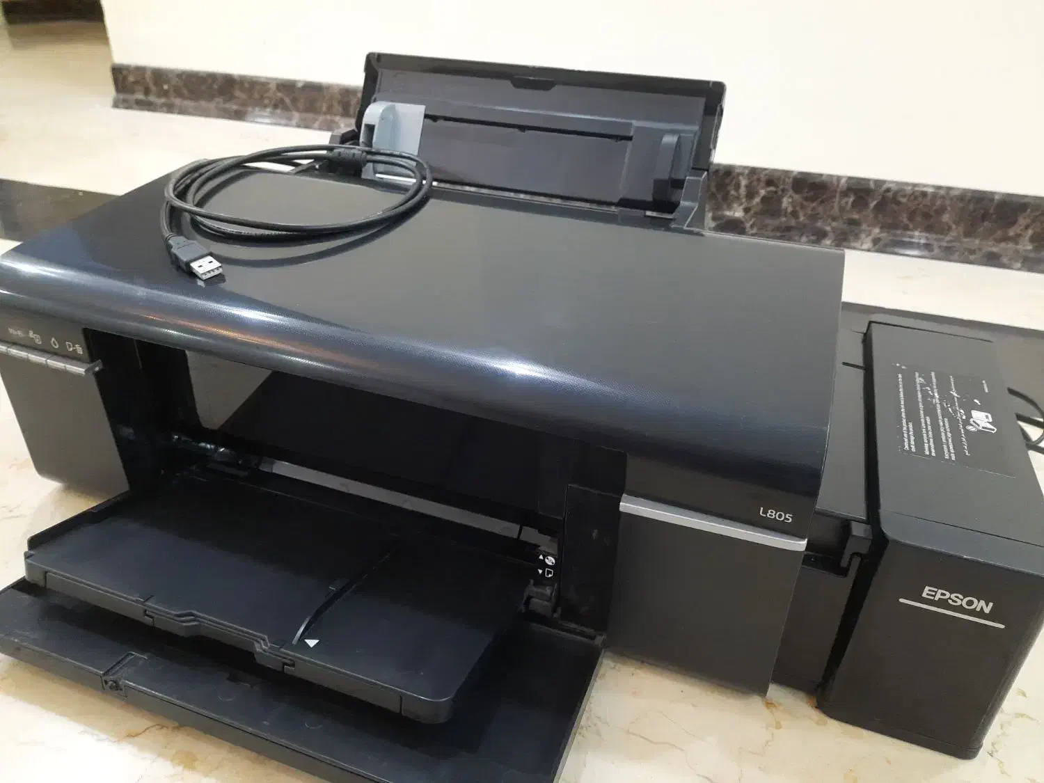 پرینتر جوهر افشان اپسون EPSON L805(با جوهر)|پرینتر، اسکنر، کپی، فکس|تهران, پاسداران|دیوار