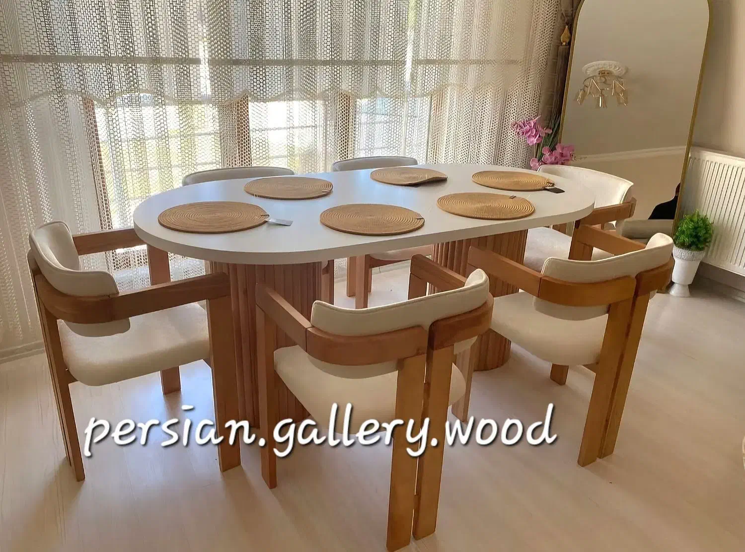 فرانکلین میز ناهارخوری کالرین آرت|میز و صندلی غذاخوری|تهران, سردارجنگل|دیوار