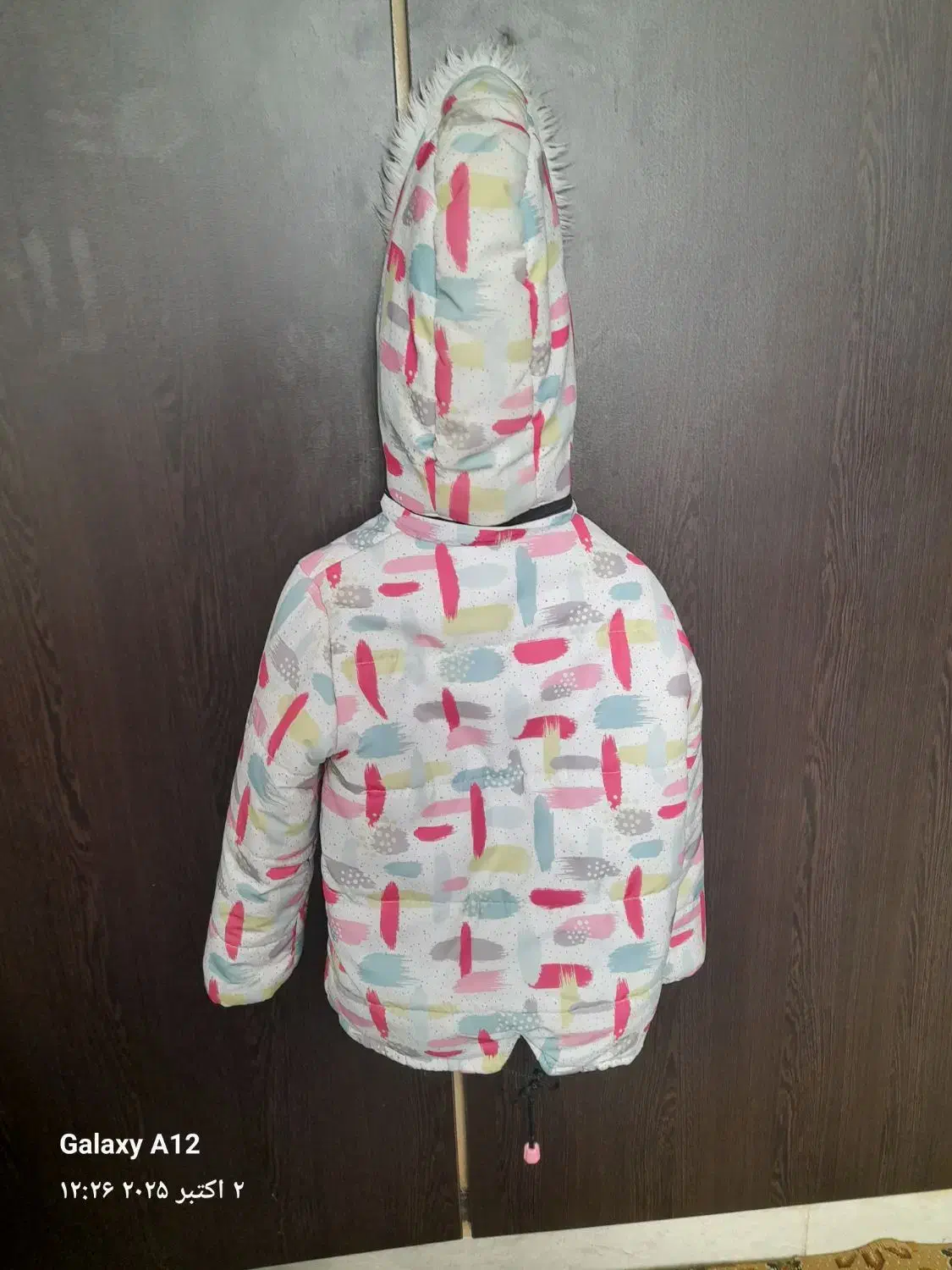 کاپشن دخترانه، در حد نو .|کفش و لباس بچه|میمه, |دیوار