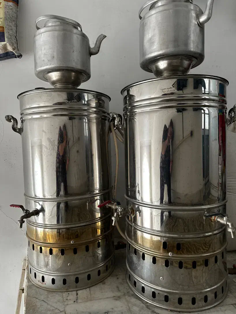 سماور گازی هیئتی|سماور، چای‌ساز، قهوه‌ساز|نقده, |دیوار