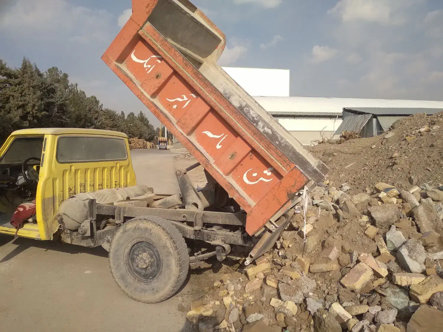 حمل نخاله های ساختمانی|خدمات حمل و نقل|محمدیه-قزوین, |دیوار