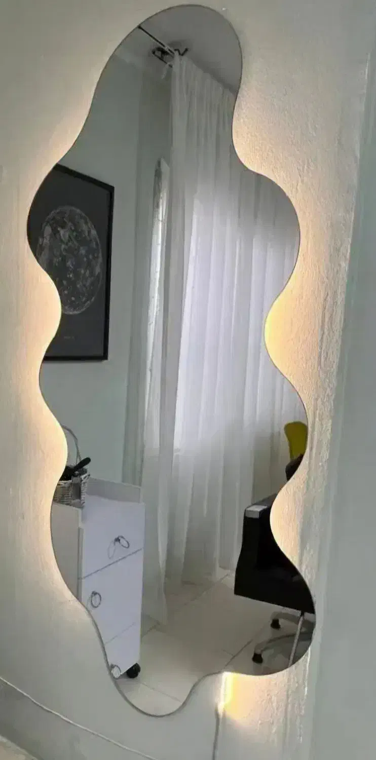 آینه دفرمه مناسب سالن زیبایی ومنزل|آینه|پرند, فاز ۶|دیوار