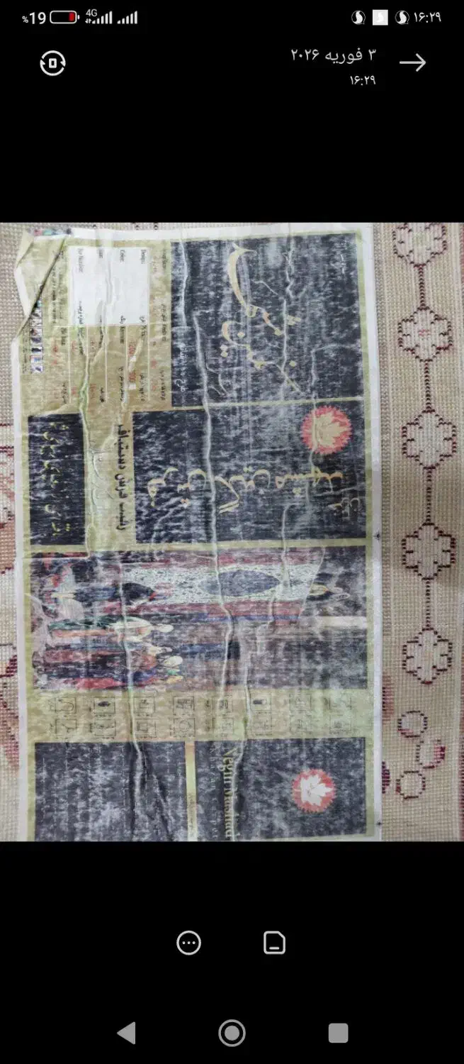 فرش کرم|فرش|زابل, |دیوار