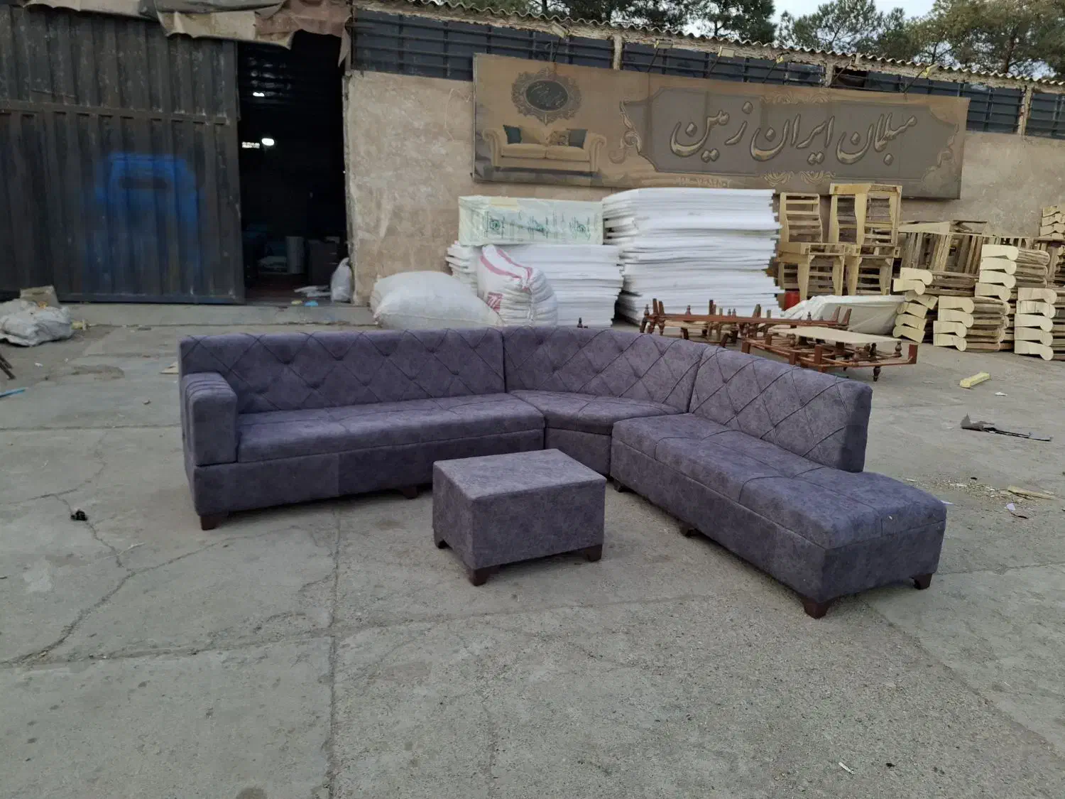 مبل راحتی ال کادیز کد ۱۱۰|مبلمان خانگی و میز عسلی|اسلامشهر, شهرک قائمیه|دیوار