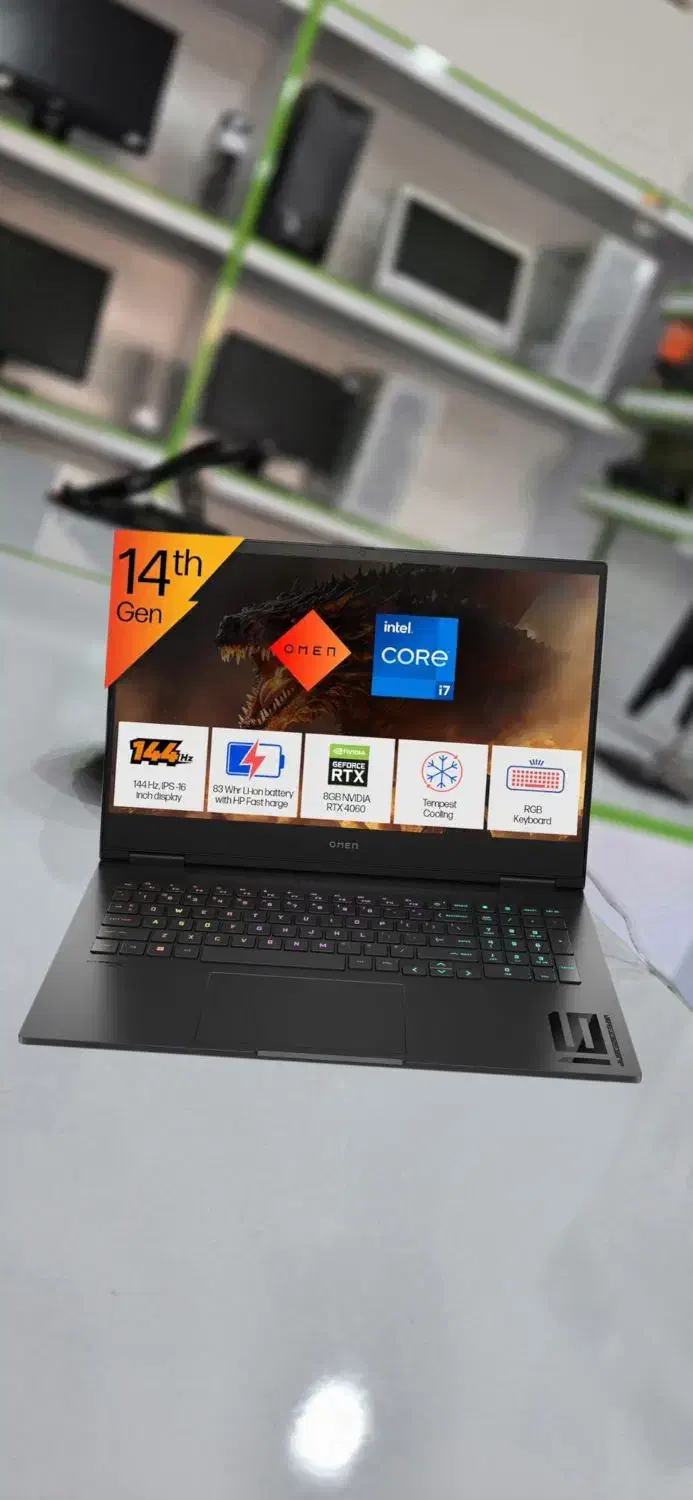 Hp omen gaming 4060 اقساط 15 ماهه بدون هزینه پیش|رایانه همراه|آبادان, |دیوار
